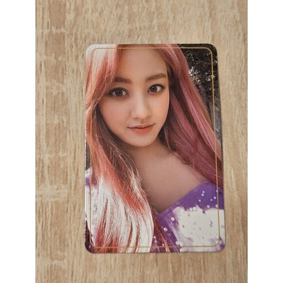 Twice More and More Photocard Official 9th Mini Album Photo Card Jihyo Kpop - Picture 1 of 2
